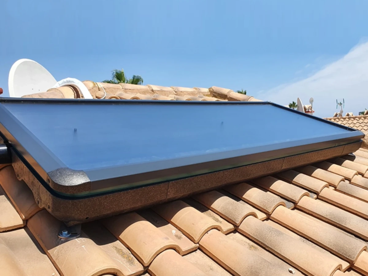 Integrated Solar Unit on roof