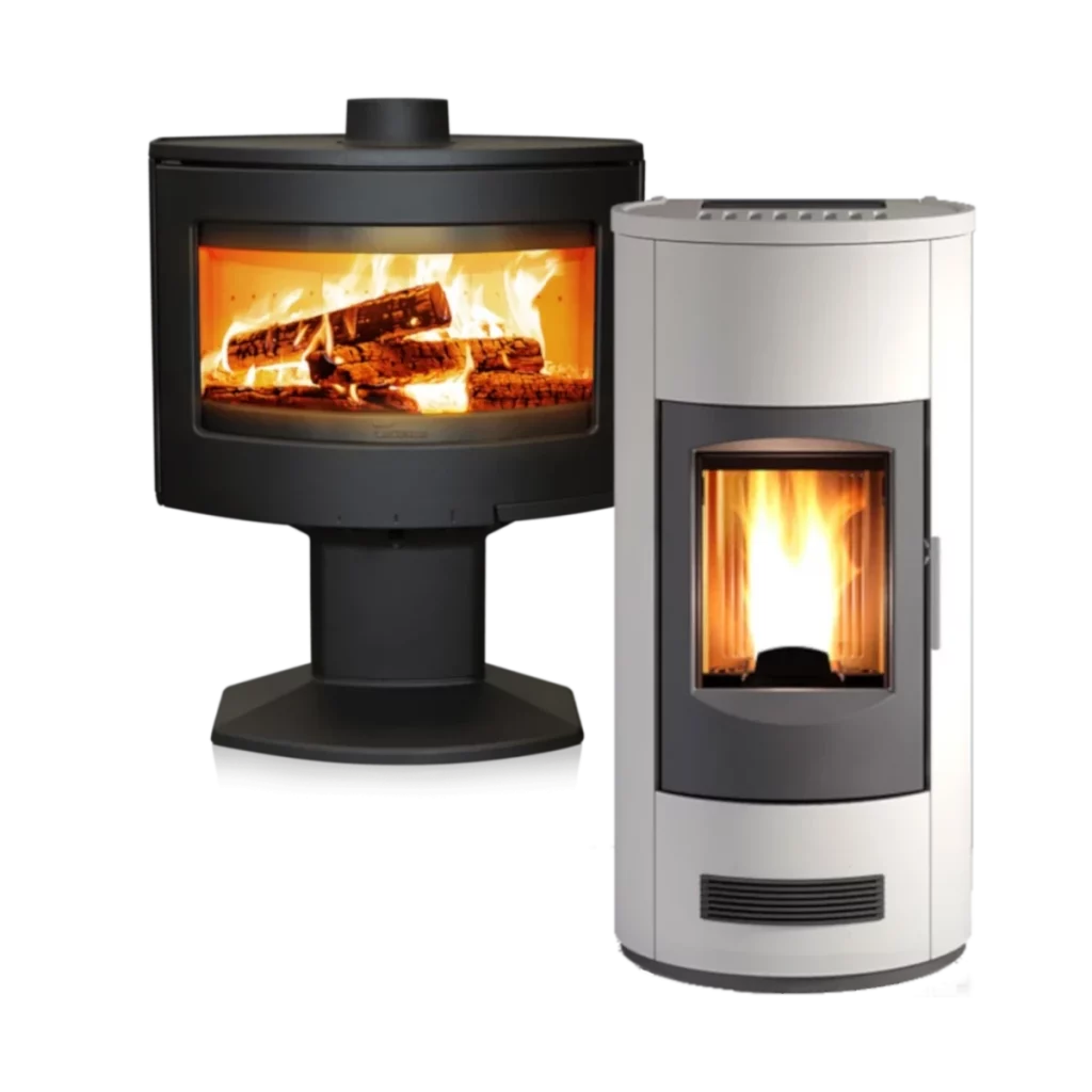 wood and pellet stoves